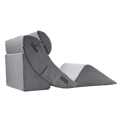 Orthopedic Bed Wedge Pillow 4 Pcs Adjustable for GERD Sleep Back Leg Neck