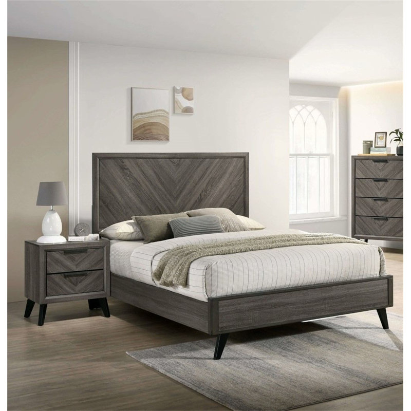 Table de chevet en bois massif 1Pc