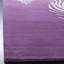 Tapis mauve touffeté à la main Nonia-1099158182