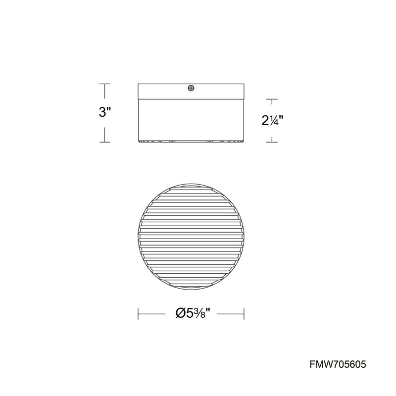 Balto III Dimmable LED Outdoor/Indoor Flush Mount With Built In Color Temperature Switch from 2700K/3000K/3500K/4000K, Black