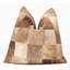 Coussin en peau de vache