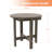 Outdoor Side Table, HDPE Small Outdoor Adirondack Side Tables, Weather Resistant & Easy Maintenance Patio End Table for Patio, Porch, Deck, Pool-1693894004-1693894005