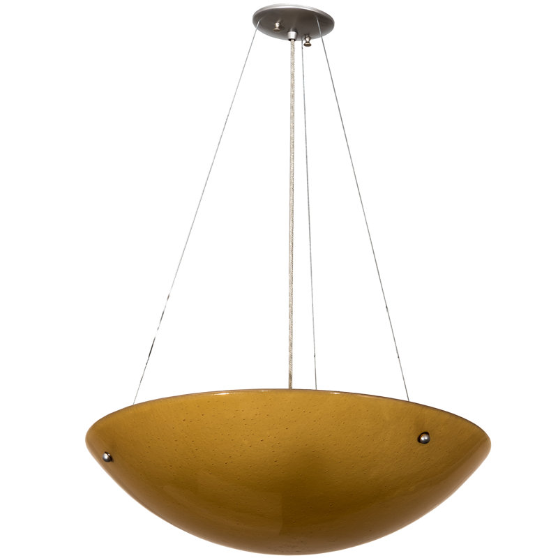Luminaire suspendu bol 3 lumières Kromatico