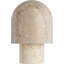 Kennett Small Travertine Table Lamp-1514057771