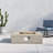 12" H Concrete Outdoor Fire Pit Table