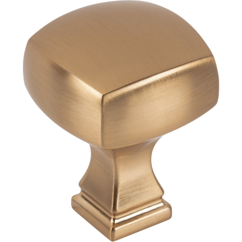 Audrey Square Knob, Satin Bronze