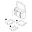 Ensemble de meuble-lavabo 7 tiroirs Fern White-129762192