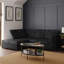 Duvernay Fullback Corner Sofa - Grey-2015249273-2015249278