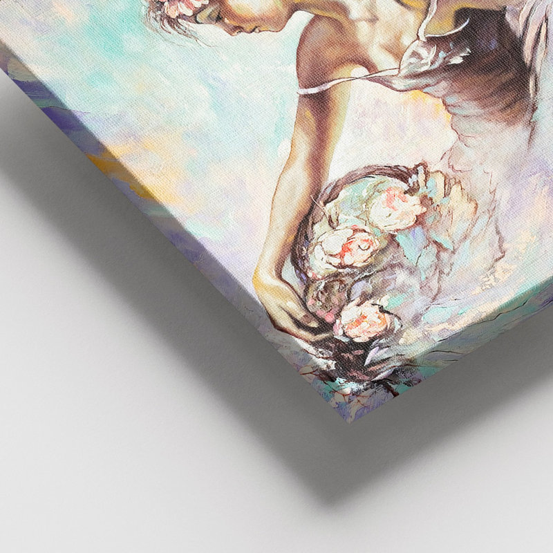 Peinture décorative sur toile