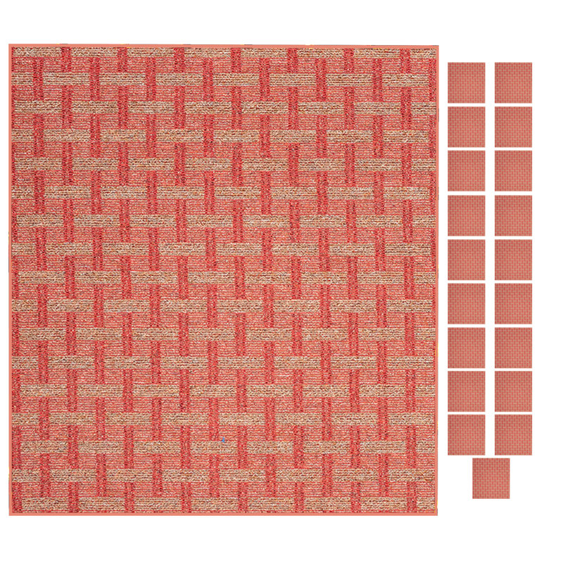 Tapis intérieur / extérieur en polyester touffeté à la machine Laressa, Demi-cercle 1 pi 6 po x 3 pi