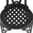 3-Piece Set Of All-Weather Cast Aluminum Dining Furniture Set With Black Frame-1418848386
