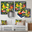 Guacamole mexicain Food Impressionism II - nourriture, art mural en métal-38850881