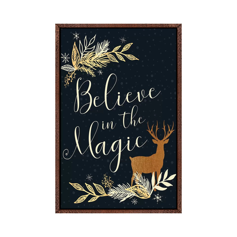Let It Shimmer by Sarah Callis - Gallery-Wrapped Canvas Giclée on Canvas, 66.04 cm H x 45.72 cm W, Classic Wood Framed