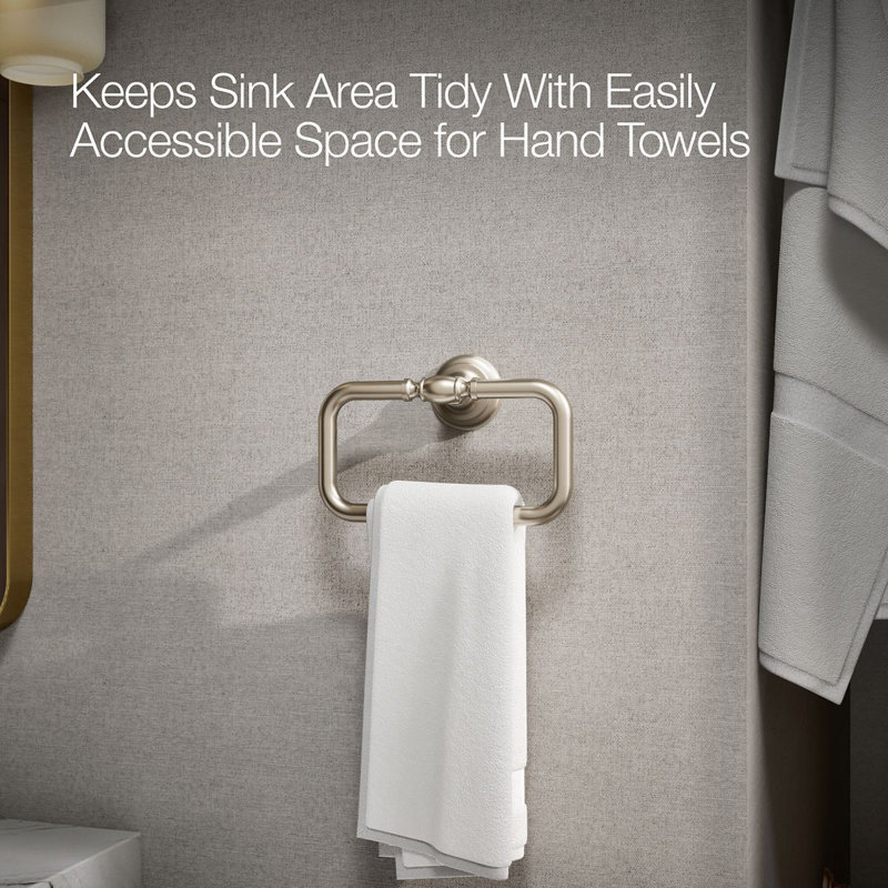 Artifacts® Towel Ring, Vibrant Brushed Bronze