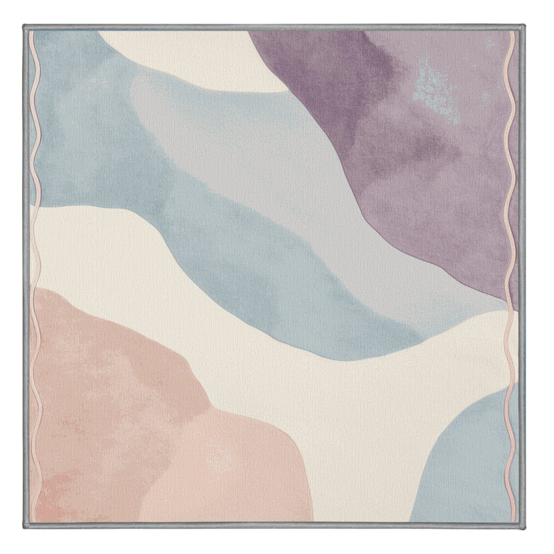 Tapis Mist Blossom, Carré 7 pi