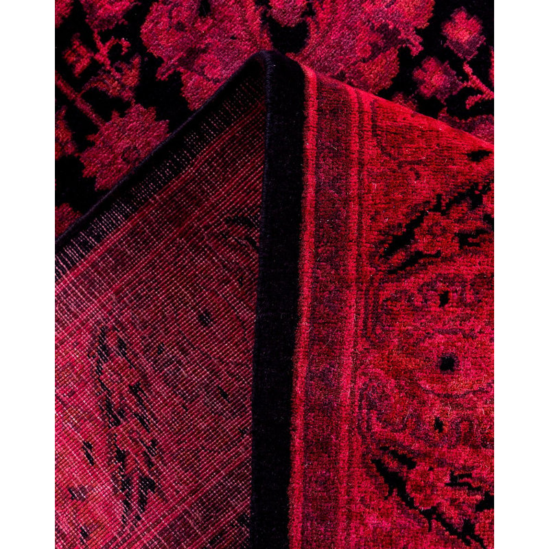 Overyed One-of-a-Kind Runner 2'7" X 12'6" Hand Knotted Area Rug
