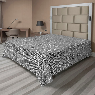 Drap-housse à motif floral Ambesonne