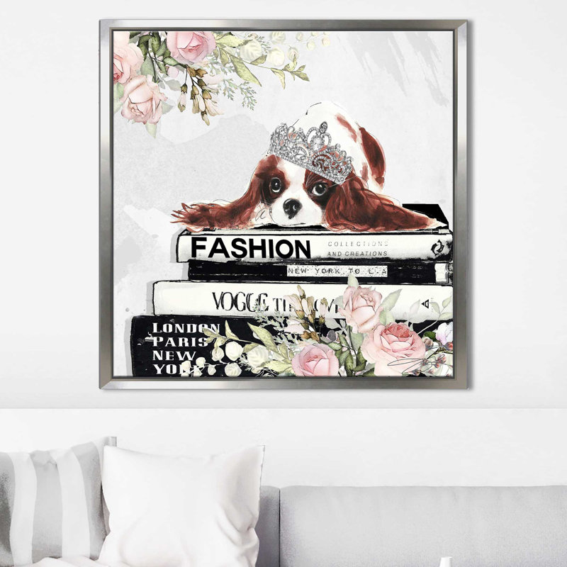 «So Cavalier (Square)» par Jodi - impression, Cadre flottant argent, H 27,5 po x l 27,5 po x P 2 po