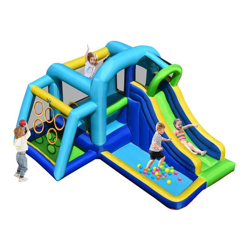 Jeu gonflable 150 'x 118' avec toboggan