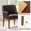 Ensemble de chaises de salle à manger de style moderne Mid-Century avec pieds en bois massif Glenys-73578417-80594167
