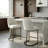 Penlope Upholstered Counter Stool with Steel Frame-314875371