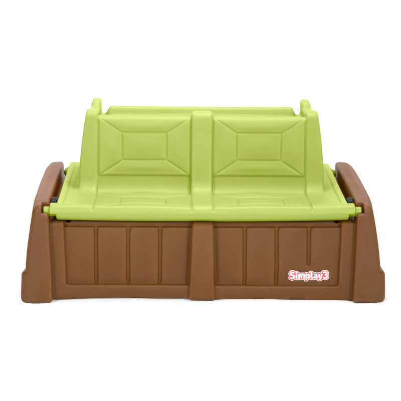 Banc de jeu de sable et d'eau Simplay3, table d'activités 2-en-1