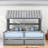 Campeon Twin Size Wood House Bed with 2 Drawers-640227945