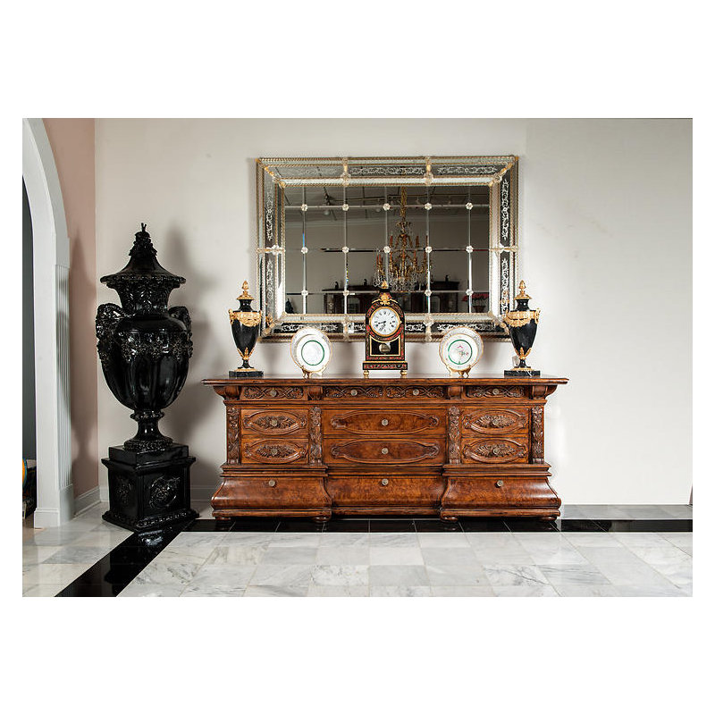 98" Wide 12 Drawer Sideboard