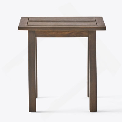 Wood End Table