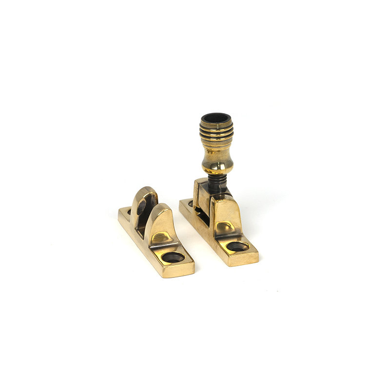Prestbury Brighton Fastener - Narrow (Square), Aged Brass