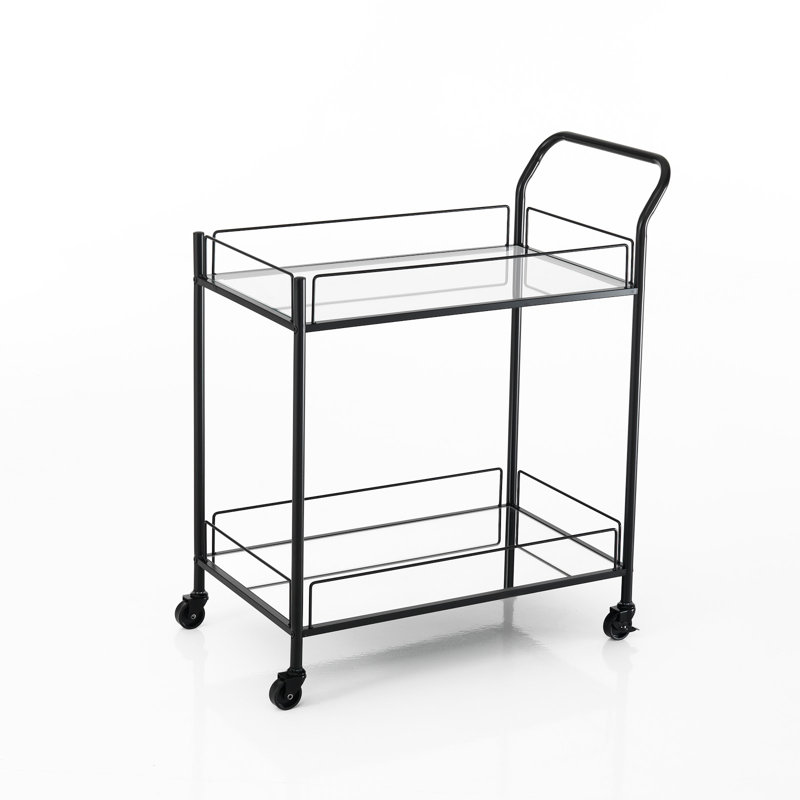 Tanzanite Metal Bar Cart