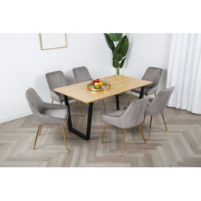 Mely 6 - Person Dining Set