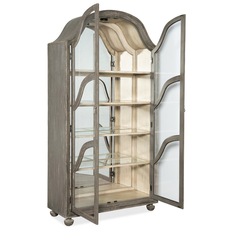 Alfresco Lighted Curio Cabinet