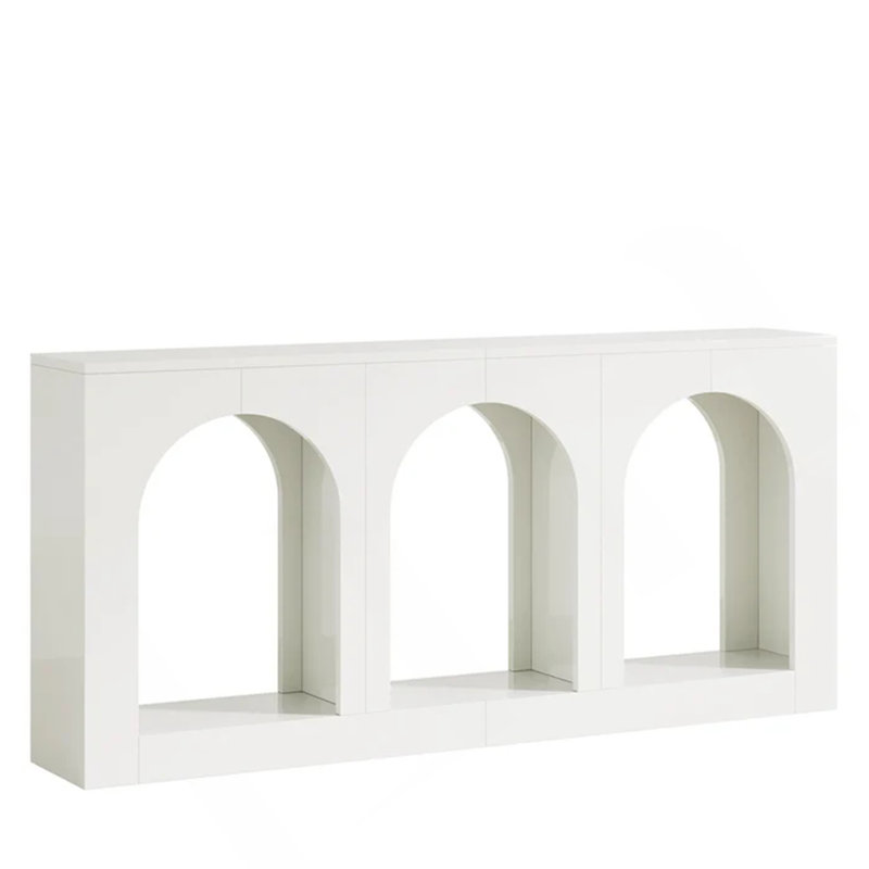 Stylish Arches Side Table,Entryway Table,Stable Console Table