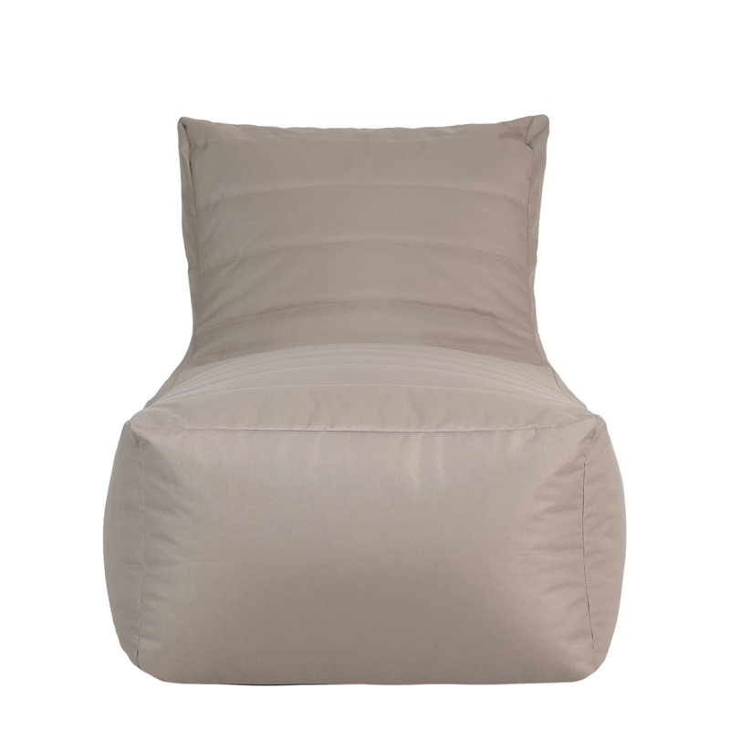 Outdoor Lounge Chair, Beige