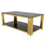 Table basse moderne rectangulaire noire, miroir-1781065622