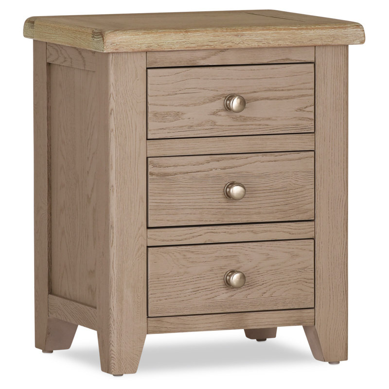 3 Drawer Bedside Table