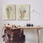 «Broken Beach Shells», ensemble d'art mural sur toile 2 pièces, design par Michael Willett-2034863154