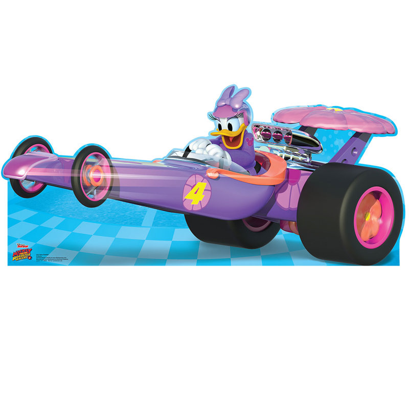 Disney Daisy Roadster Racers Lifesize Cardboard Standup