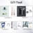 8ft X 6ft Outdoor Metal Storage With Lockable Doors - Keep Garden, Lawn Safe Shed Waterproof Top Dry-118823147-118823148