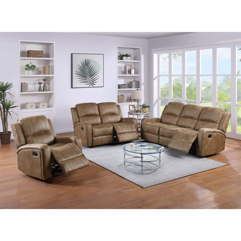 Fauteuil inclinable simple, Châtaigne