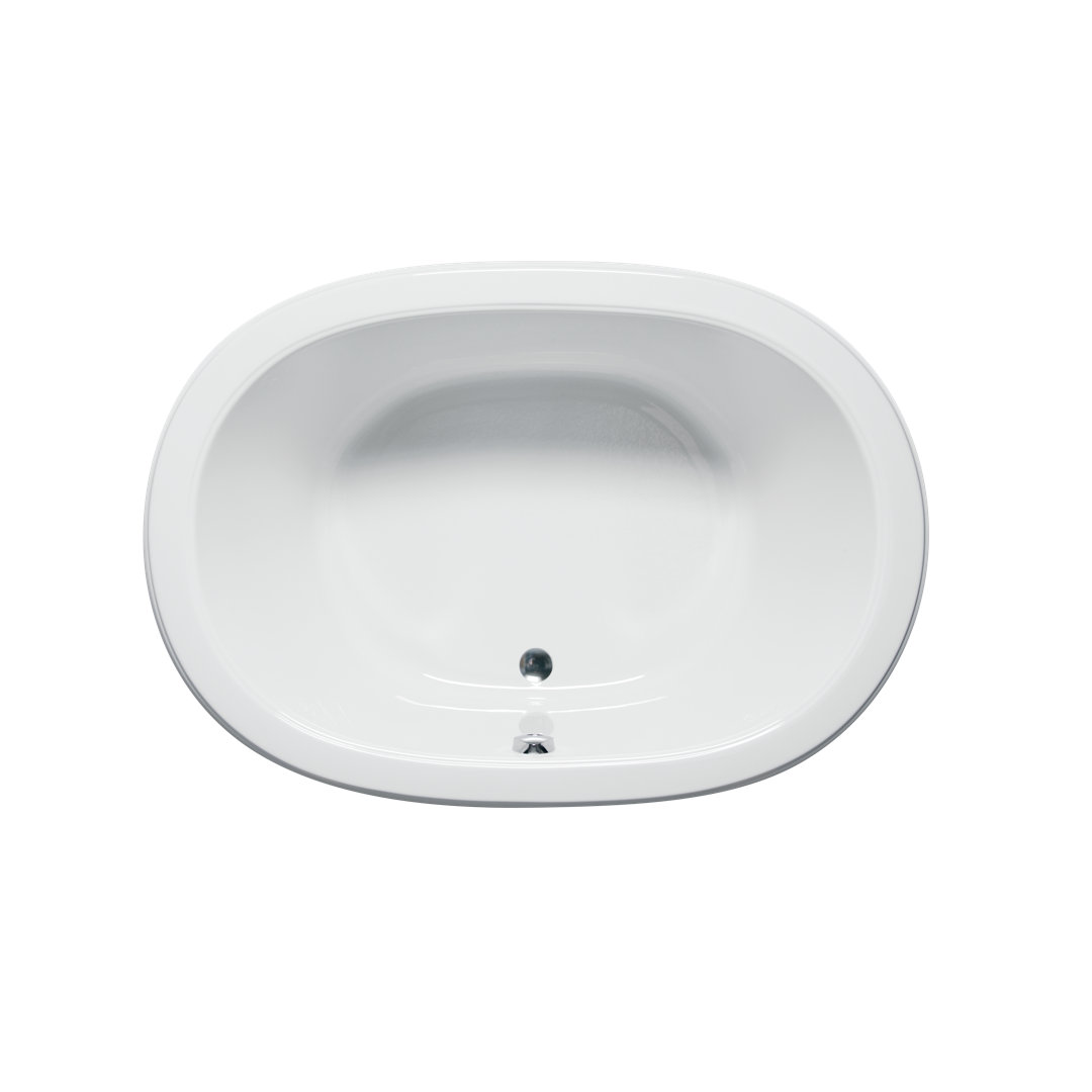 Waikiki 60" x 42" Drop In/Undermount Soaking Acrylic Bathtub Malibu Home 