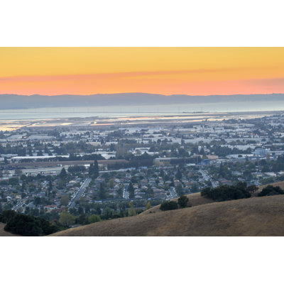Hazy Sunset by Yhelfman - Wrapped Canvas Print