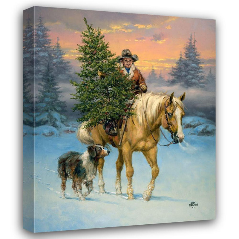 ArtDirect Sorenson, Jack Gallery Wrapped Canvas Art Titled: The Family Tree, 44" H x 36" W