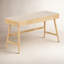 Bureau en bois 1 tiroir Cipriano