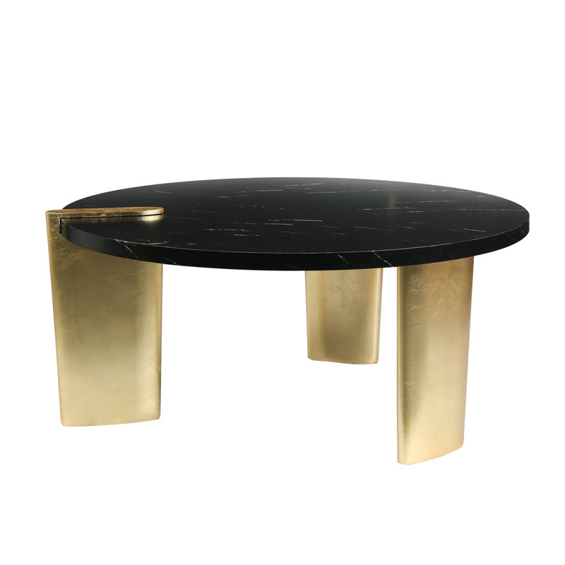 Aristidh Black Gold Coffee Table