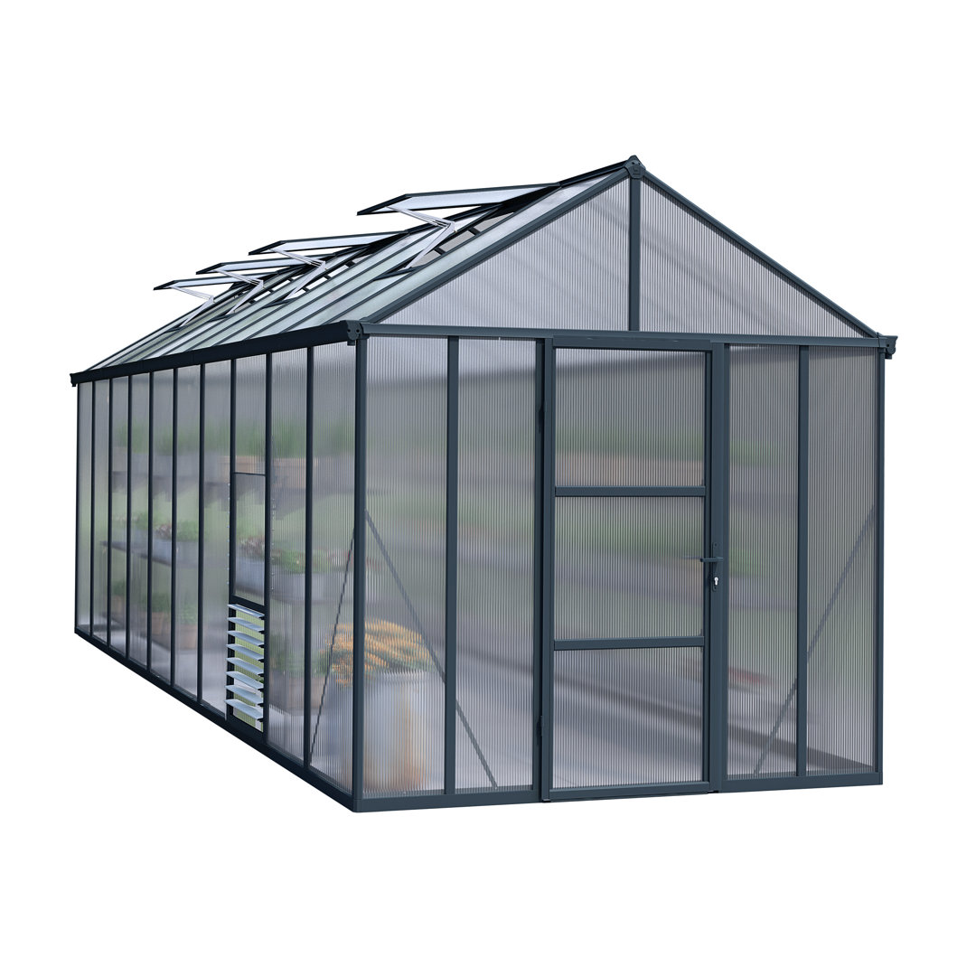 Glory 2.4m W x 6m D Greenhouse