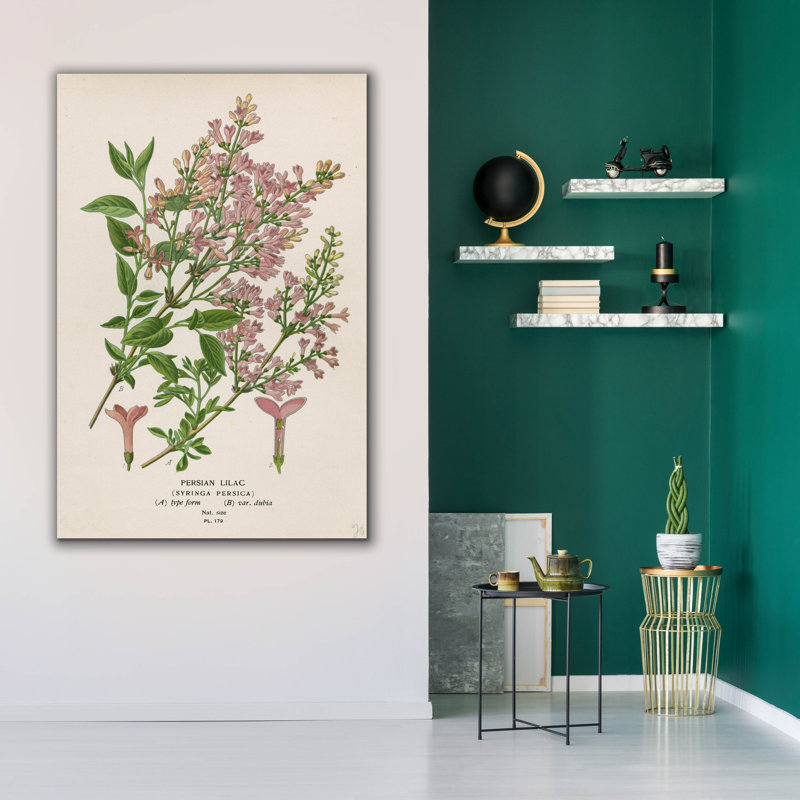 «Epic Graffiti» «Persian Lilac» par Art Licensing Studio, art mural sur toile, 40 po x 60 po