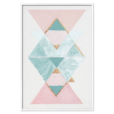Abstraction - Wrapped Canvas Painting