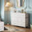 Yashmin Steel 39.4'' W 7 - Drawer Dresser-1139062330